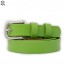 Cintura donna verde chiaro in pelle